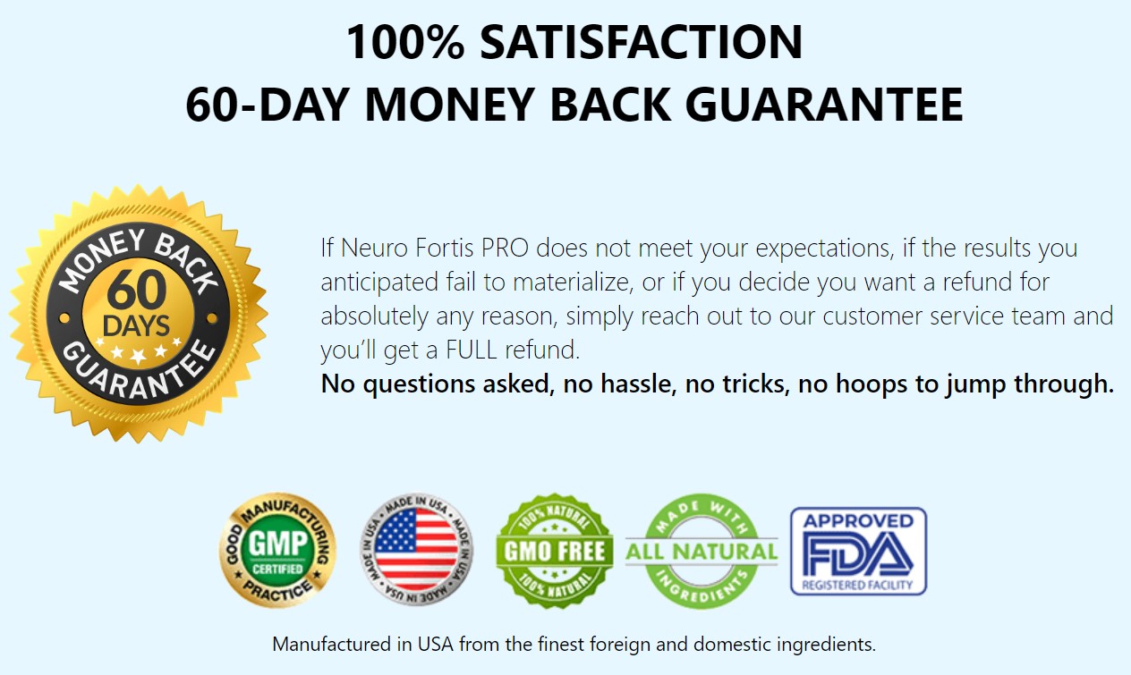 Neuro Fortis Moneyback